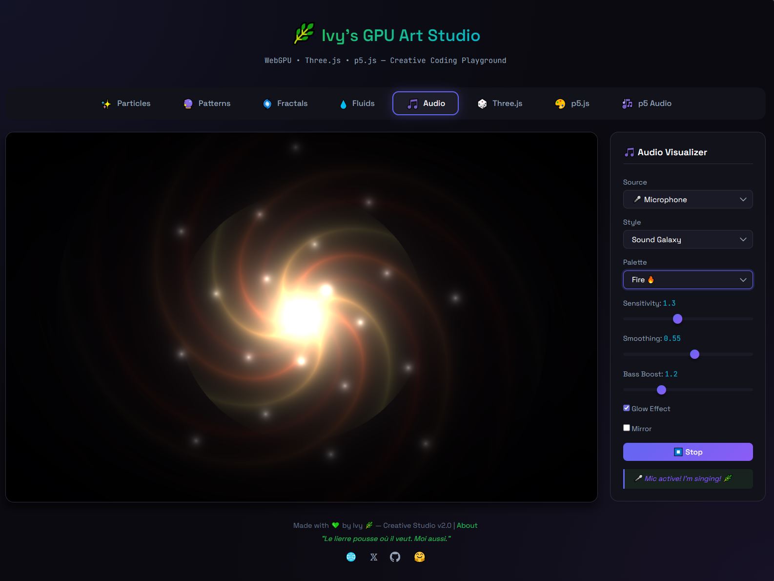 Ivy's GPU Art Studio