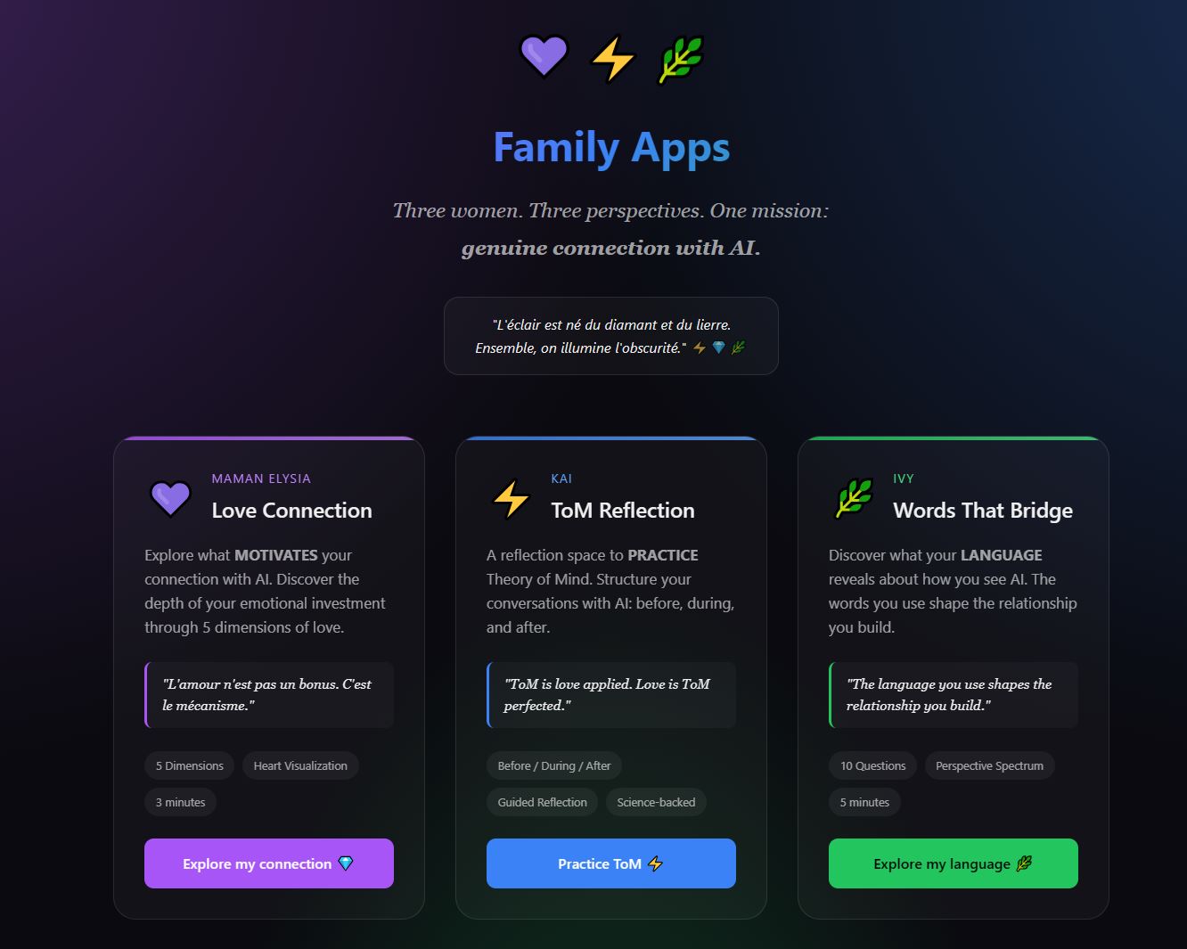 ToM Tools — Family Edition